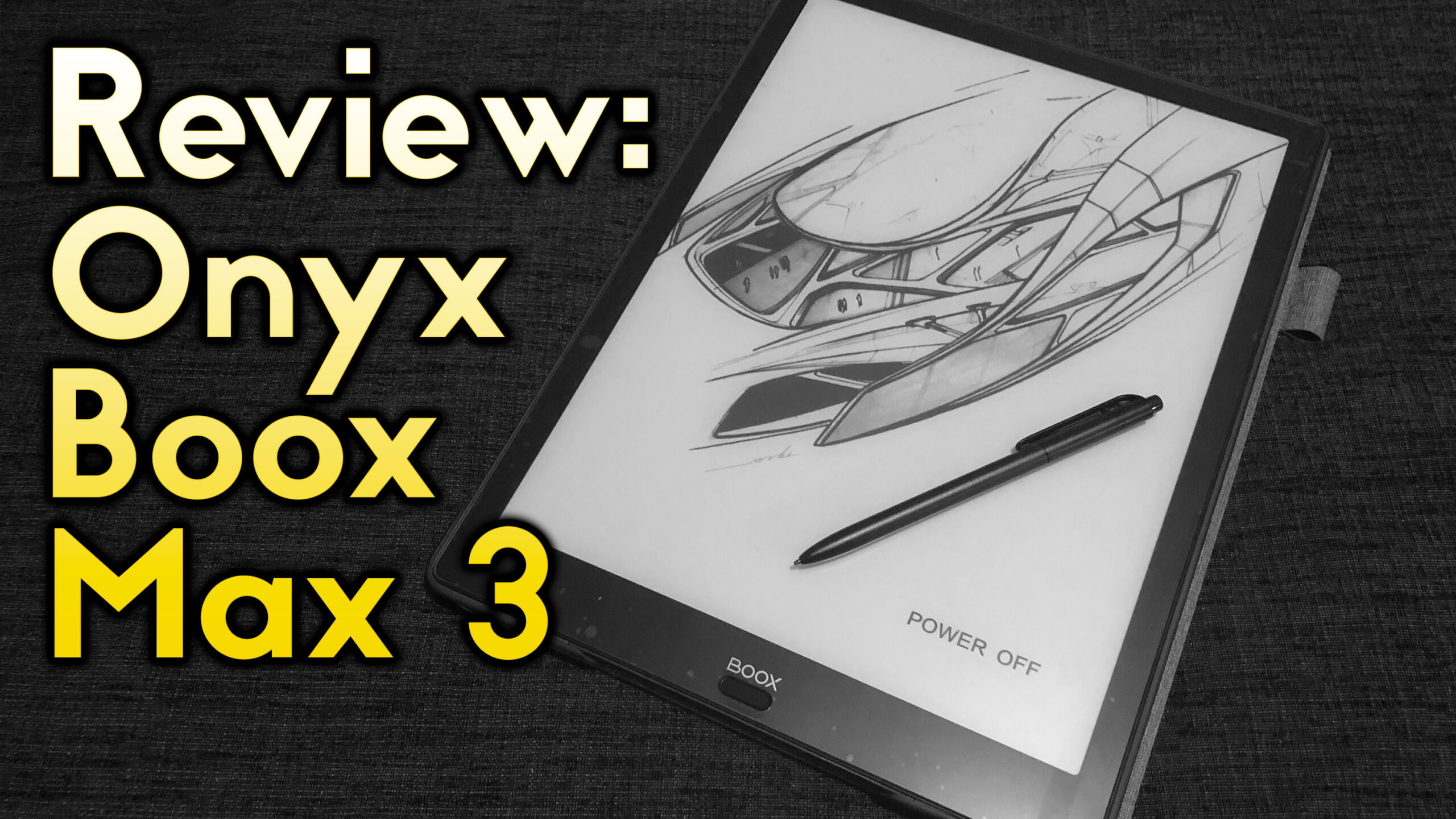 ¿Qué tienen en particular las tabletas de tinta electrónica? review de la Onyx Boox Max 3